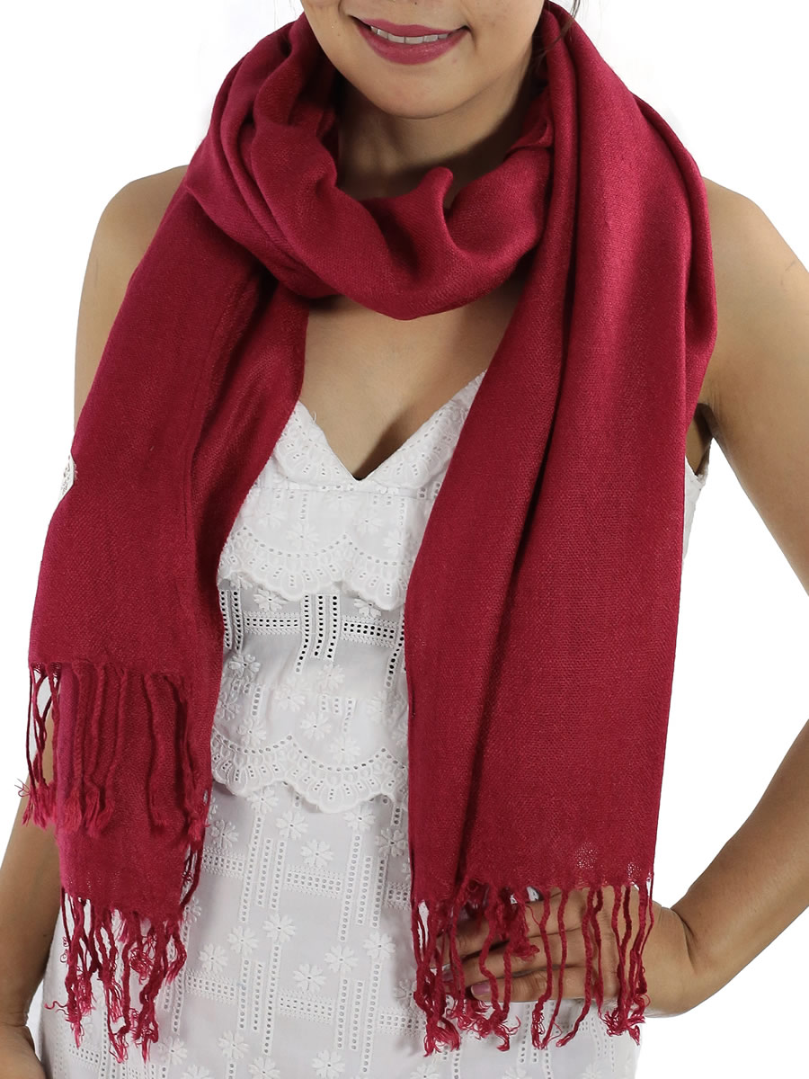 Pashmina Scarf, Light Blue: image 9