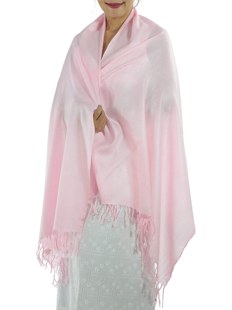 Pink Pashmina Scarf: image 2