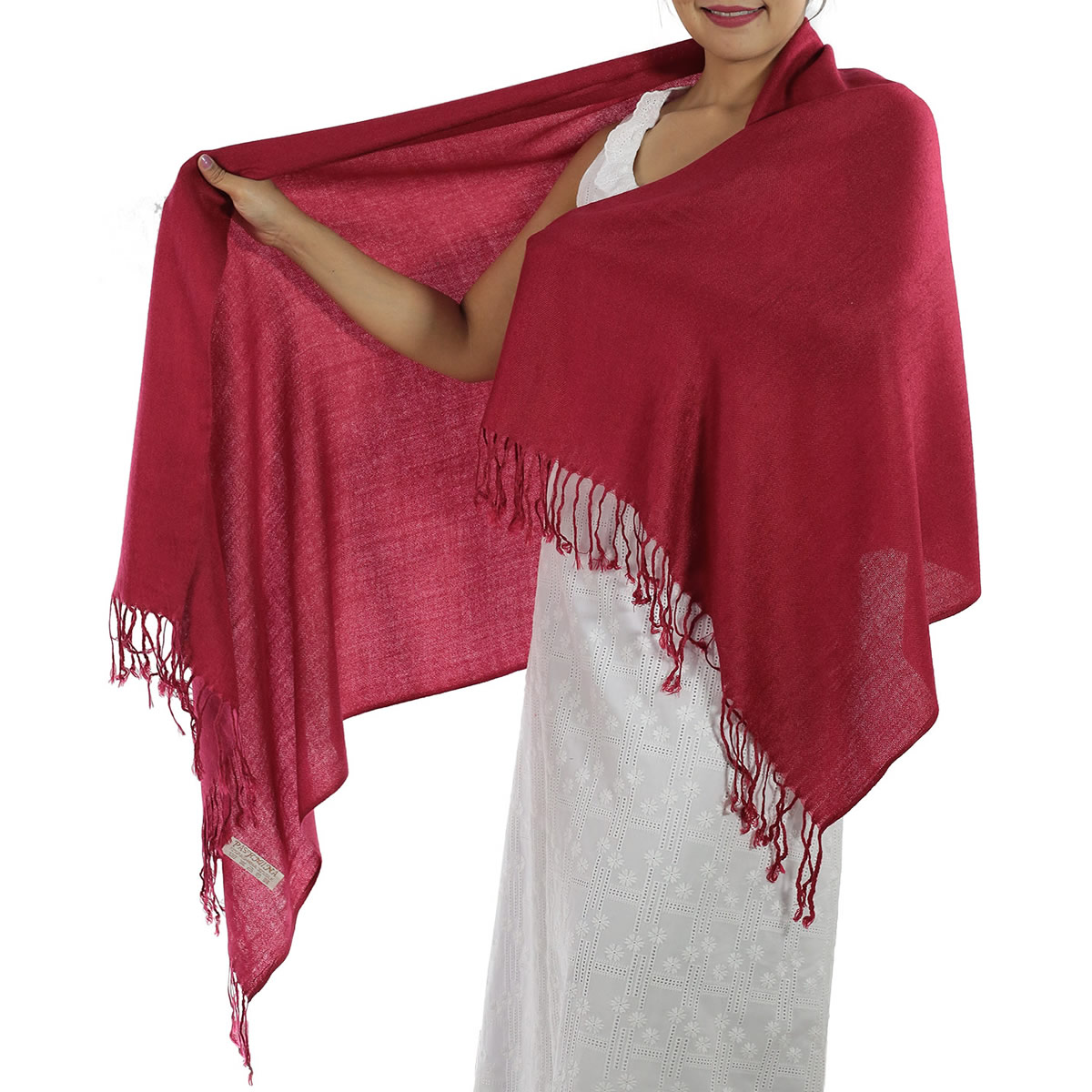Red Pashmina Scarf