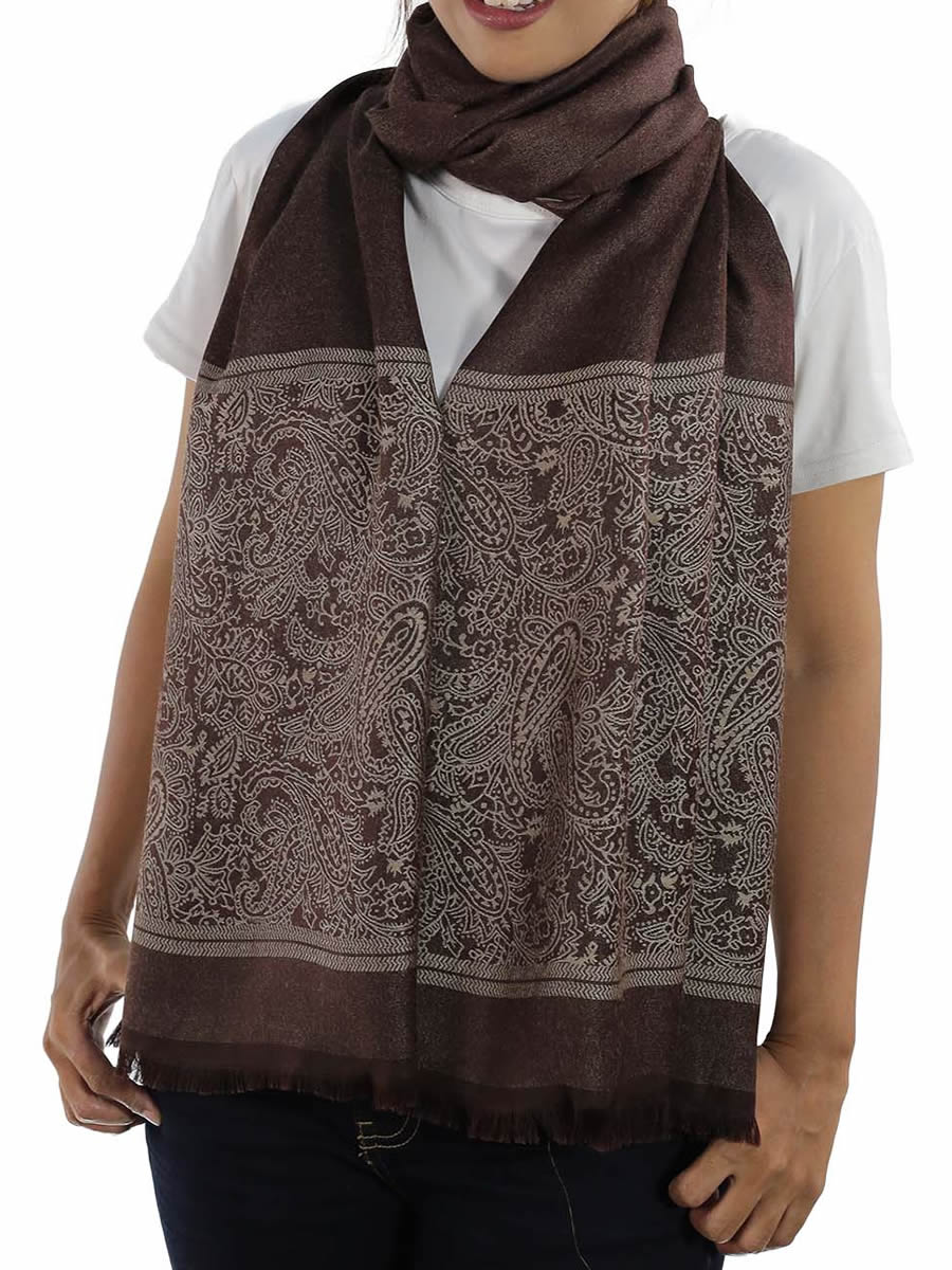 Silk Shawl, Blue: image 11