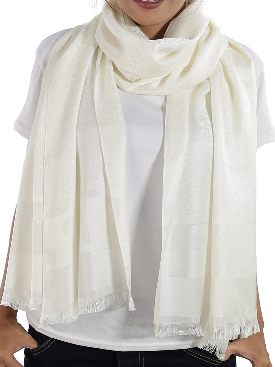 Silk Shawl, Blue: image 13