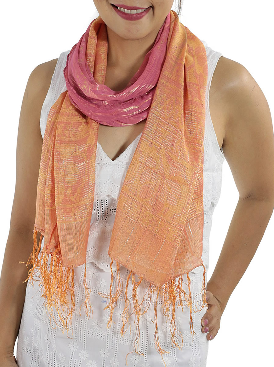 Silk Scarf, Baby Blue: image 7